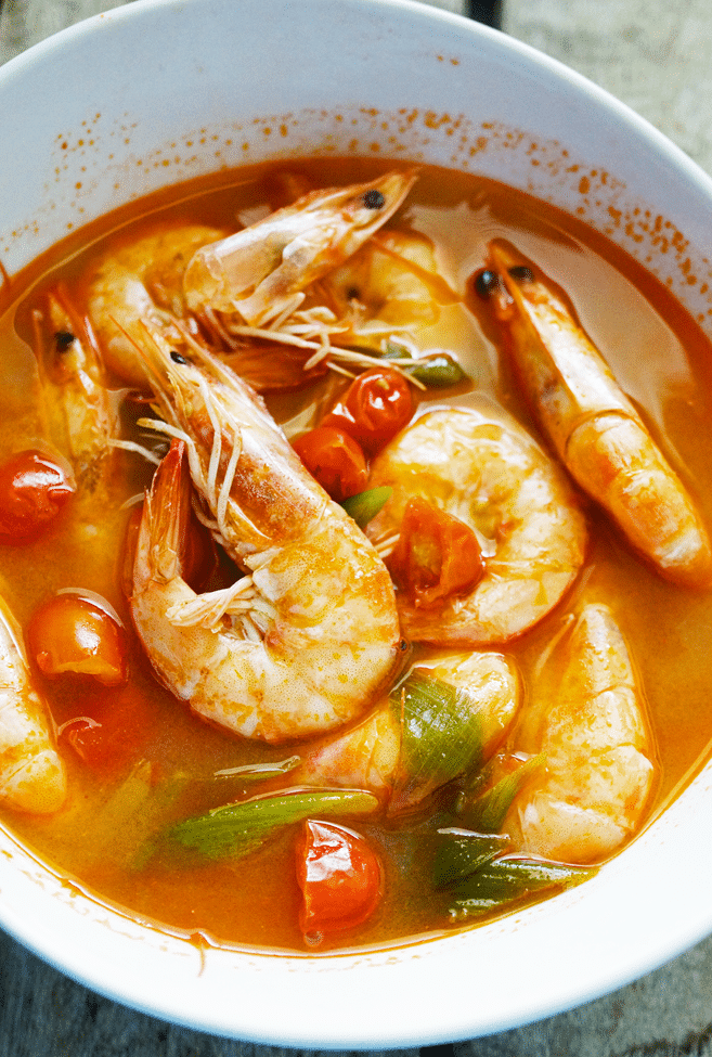 Sinigang na Hipon- Shrimp in Sour Soup